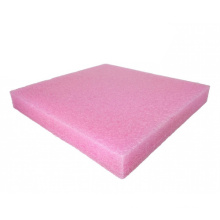 Pink color polyurethane packing foam sheets pieces